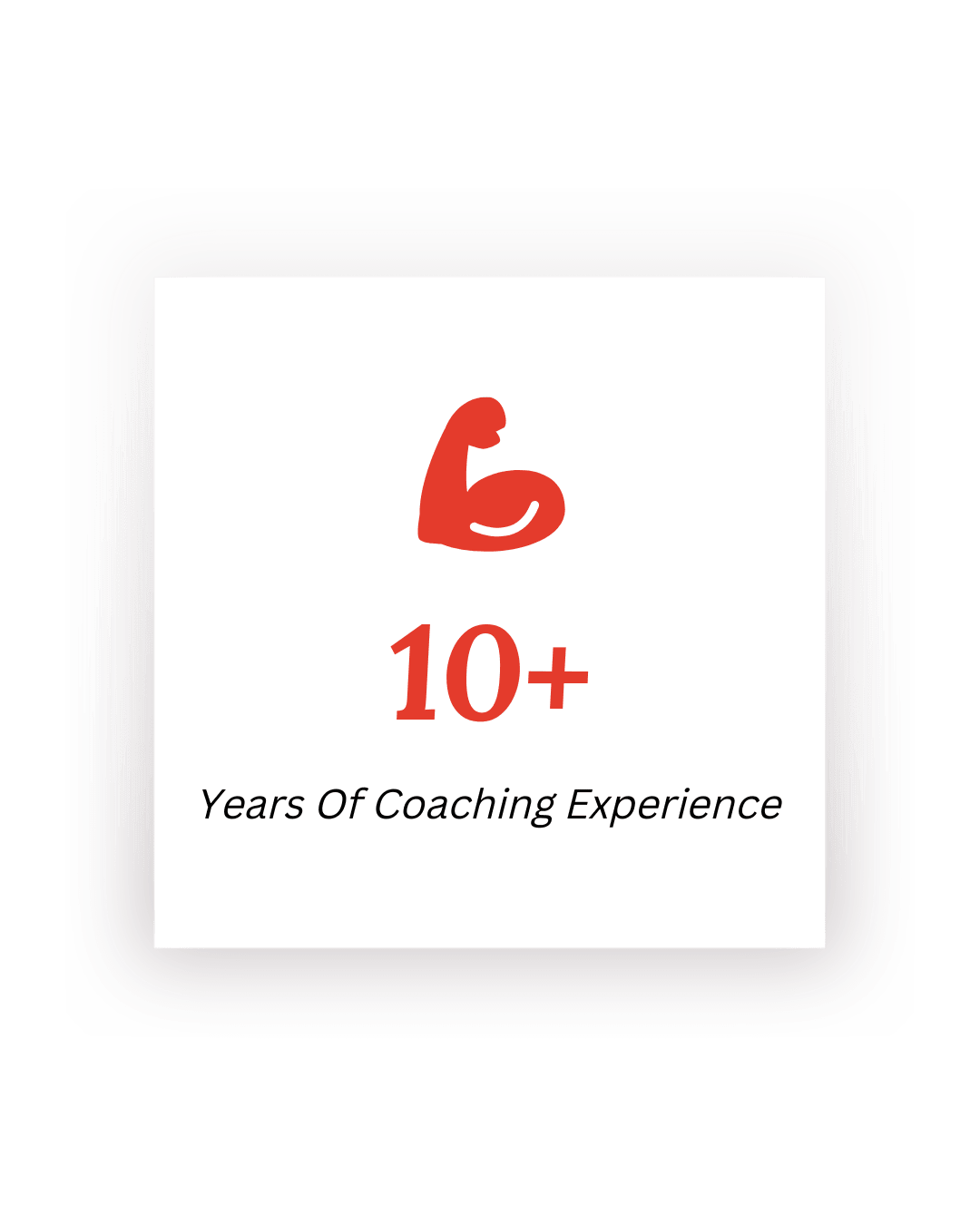 10+ Years Of Coaching Experience